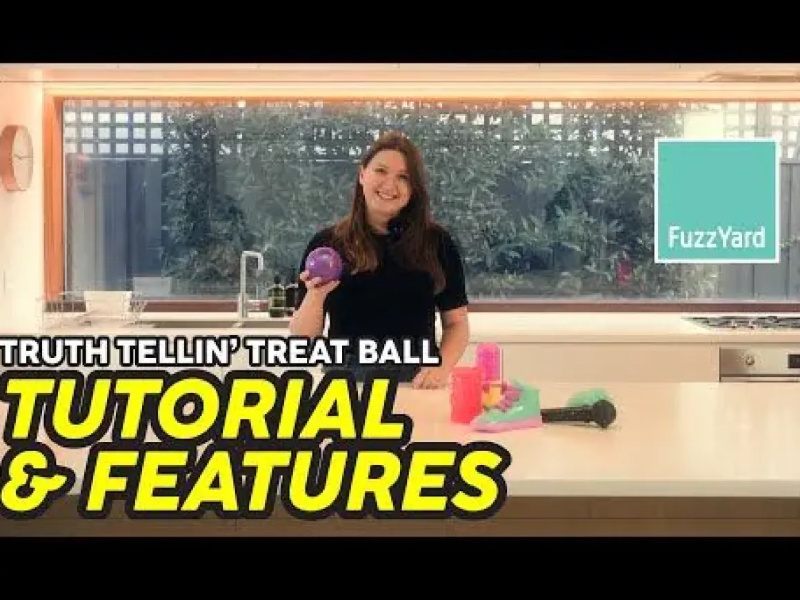 Truth Tellin' Treat Ball - Interactive Chew Toy