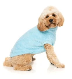 Turtle Teddy Sweater - Blue