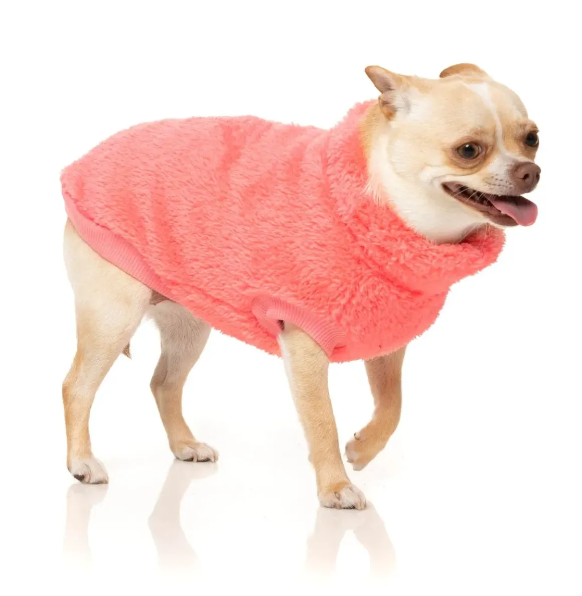 Turtle Teddy Sweater - Peach