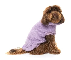 Turtle Teddy Sweater - Purple