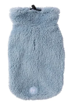 Turtle Teddy Sweater - Washed Blue