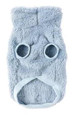 Turtle Teddy Sweater - Washed Blue